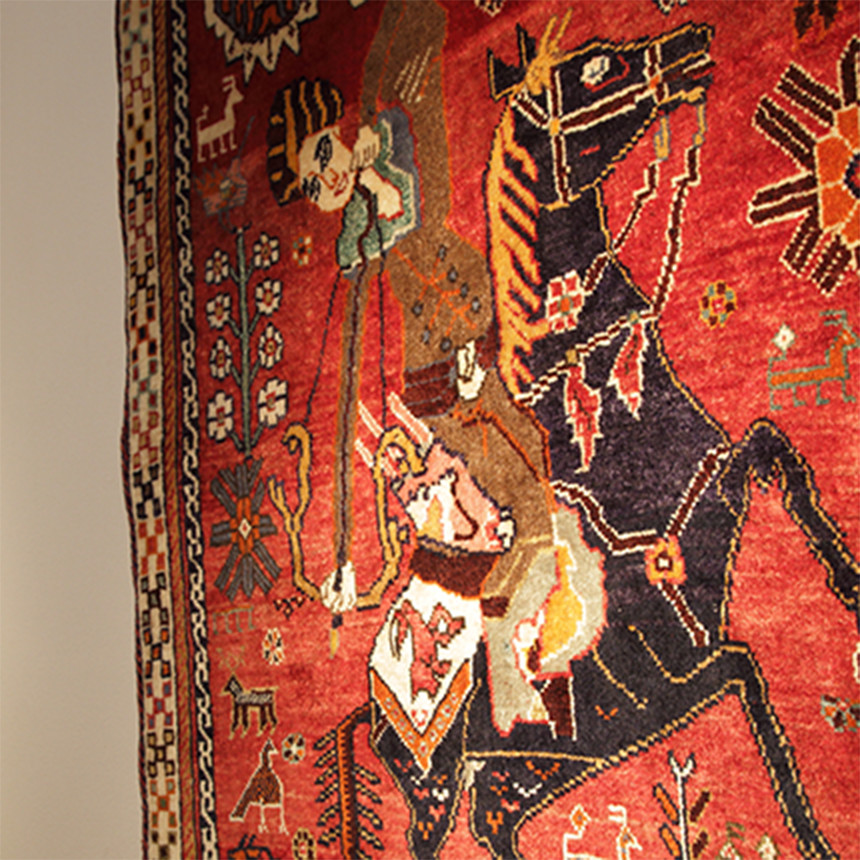 シルクロード絨毯の東漸—中国と日本